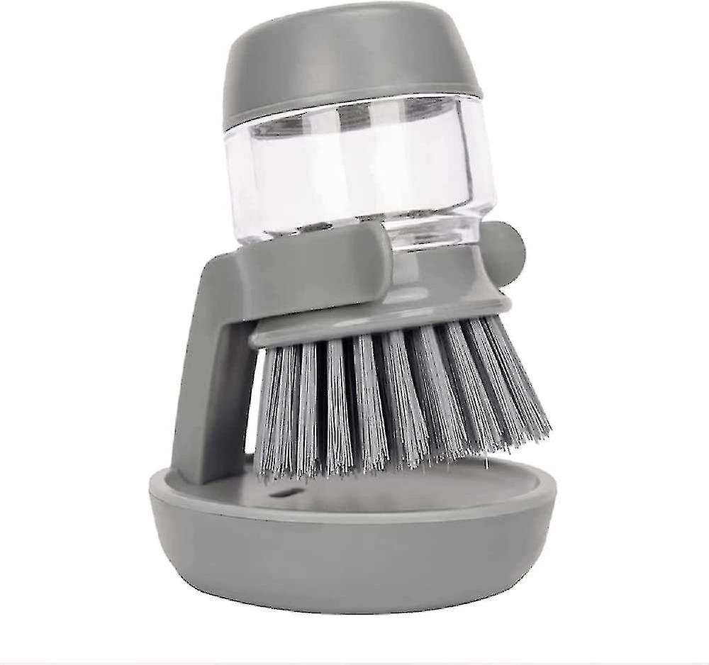 Kitchen Soap Dishwashing Brush With Stand Brush