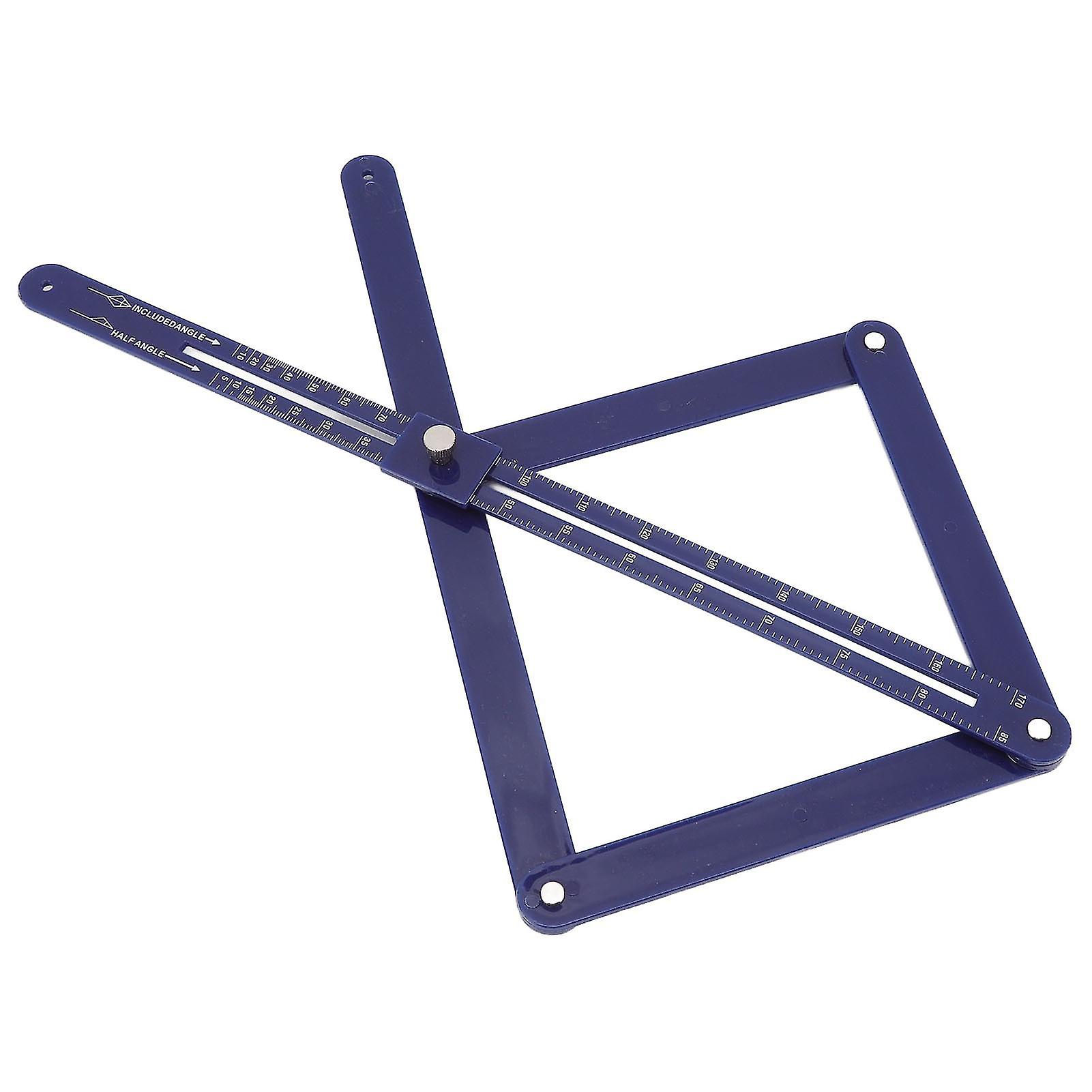 Corner Angle Finder Plastic Multifunctional Adjustable Precise Angle Protractor for Carpentry Measurement 