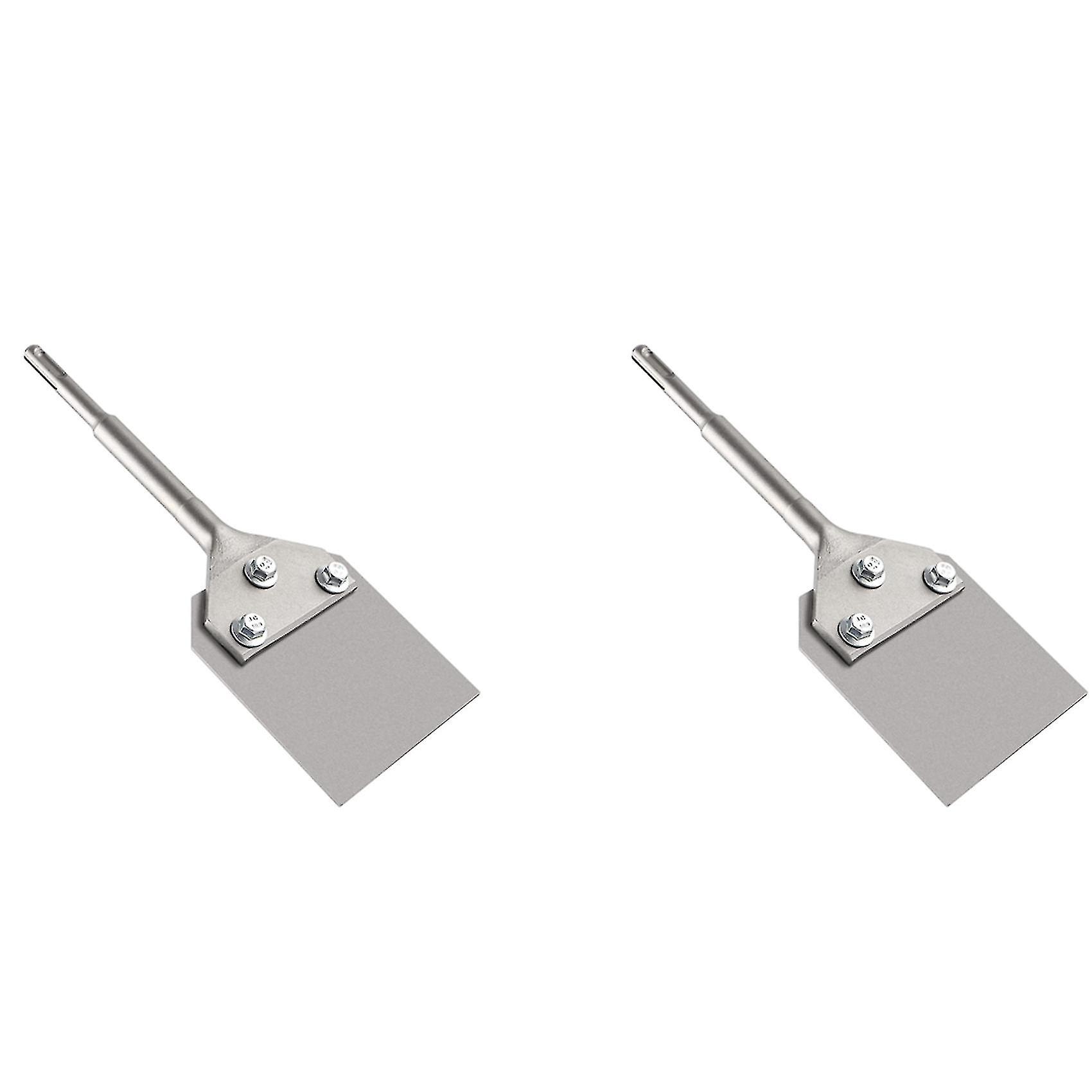 2x Sds Plus Floor Scraper,4 Inch Scaling Chisel,scraper Adhesives Remover Wall Scraper Works With S