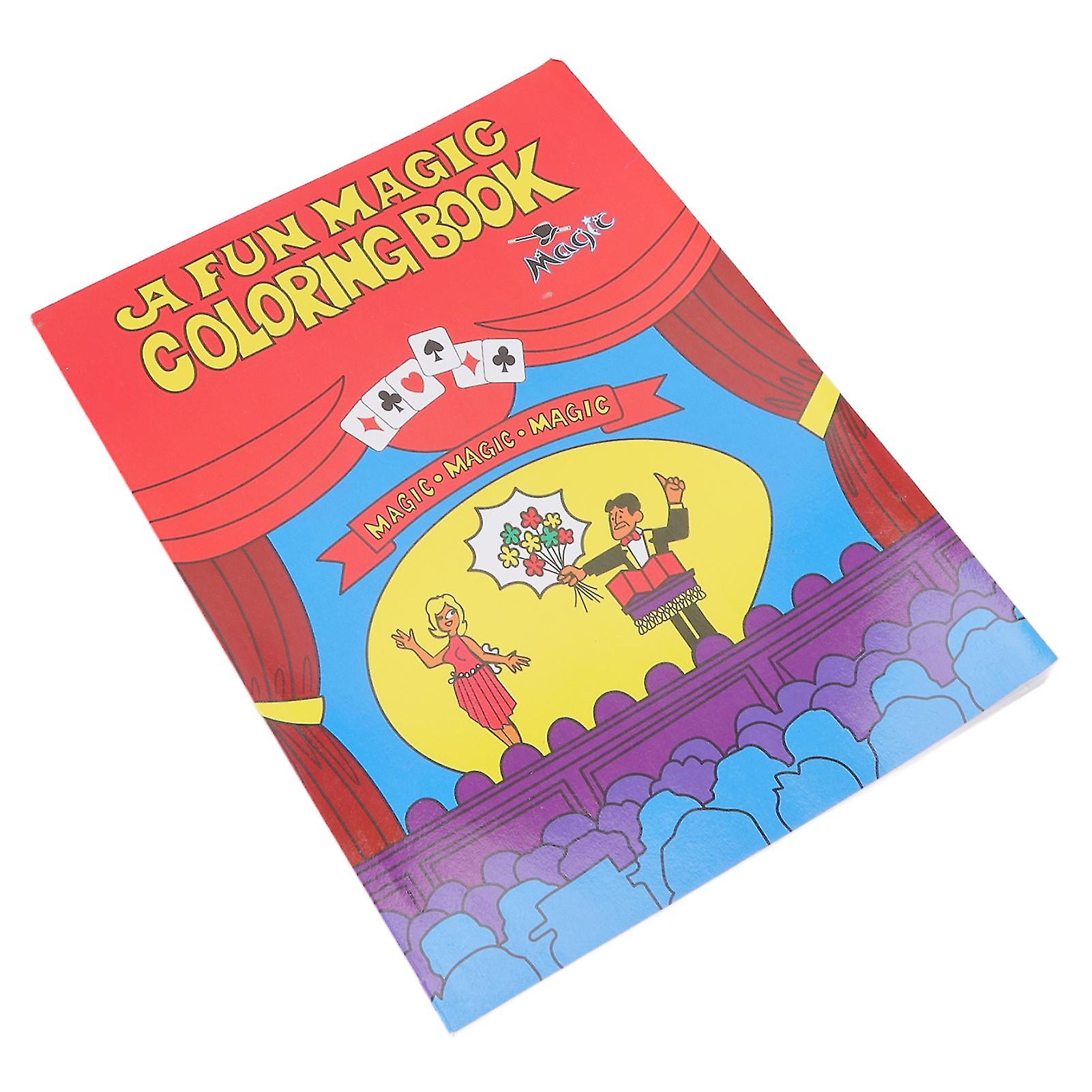 Coloring Book, Cartoon, Easy to Use, Tricks, Props, Magician Accessories for Shows