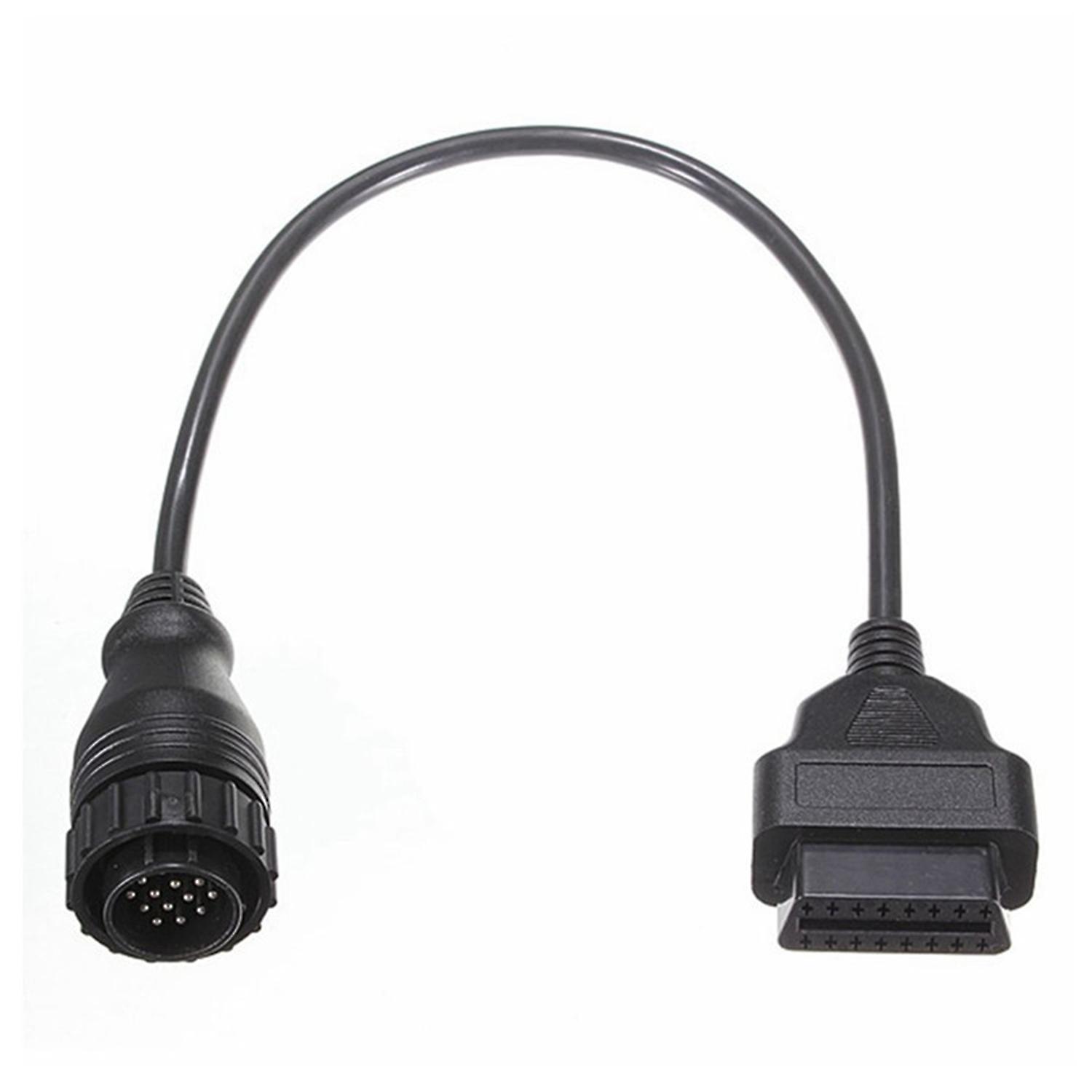 Car Connector Cable 14 Pin to OBD2 16 Pin Adaptor Cable compatible Sprinter