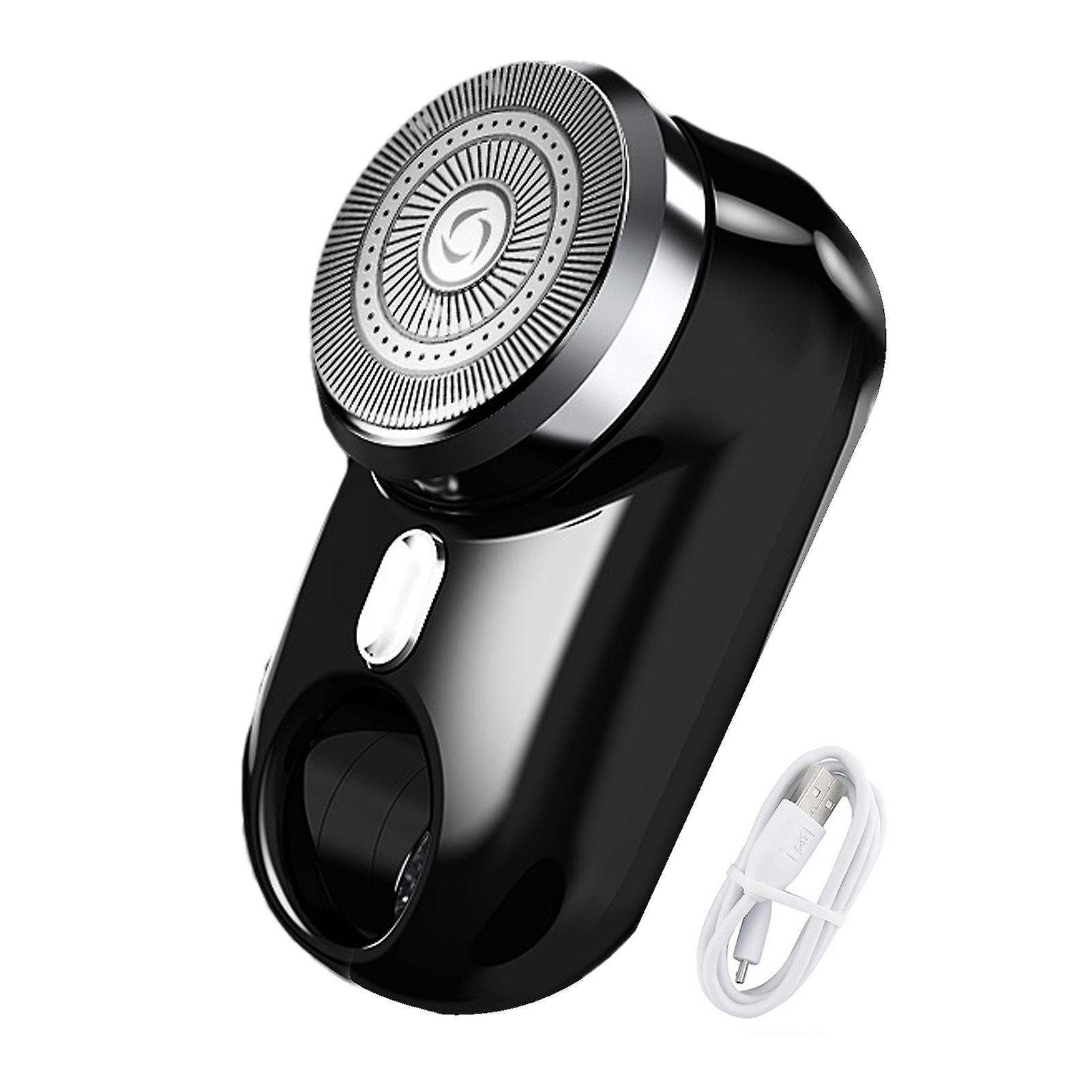 Mini Electric Razor Sharp Blades No Noise Portable Beard Trimmer Grooming Tool Usb Rechargeable Men Razor Powerful Electric Shaving Tool Home Use