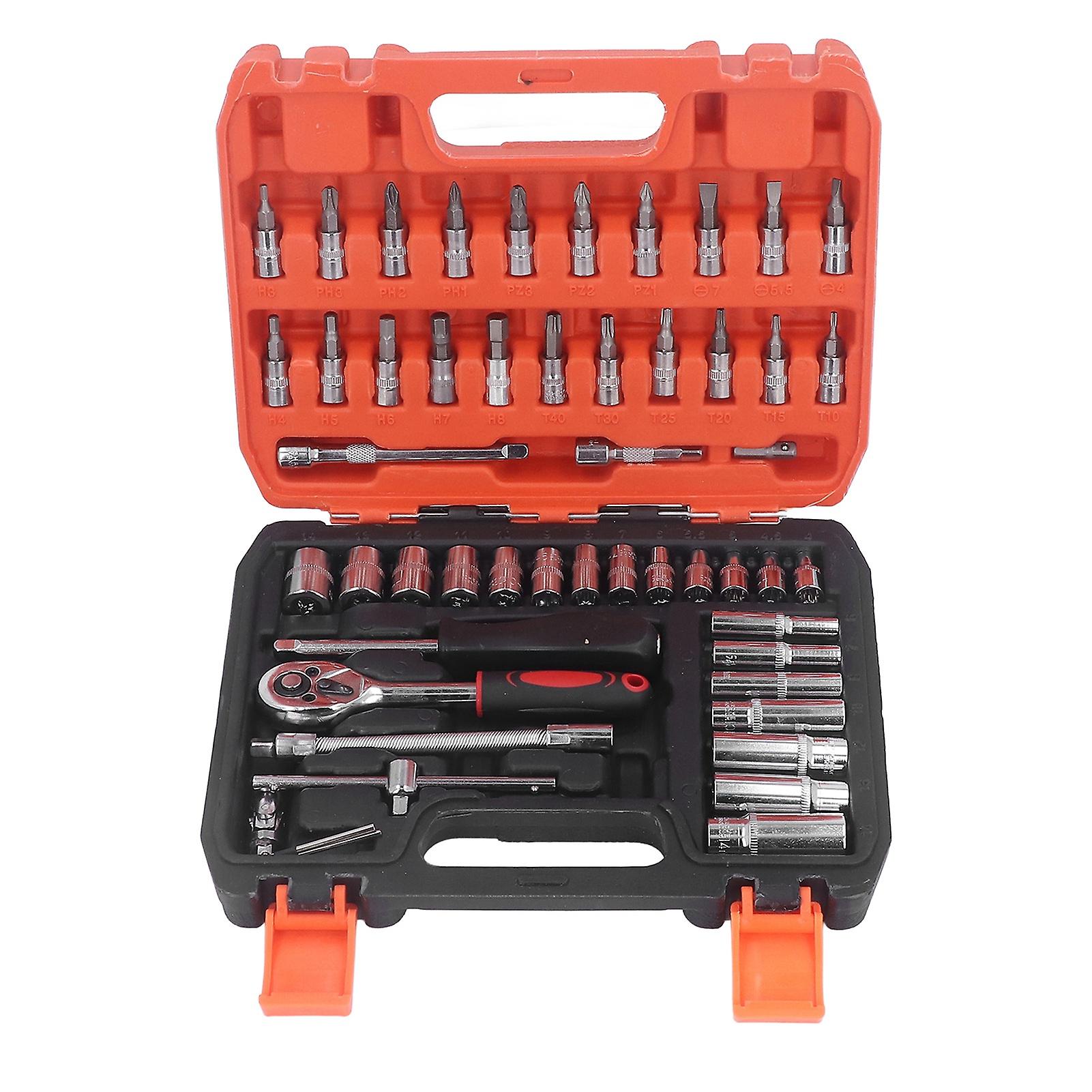 Ratchet wrench socket screwdriver bit tool set Repair, multi-functional combination