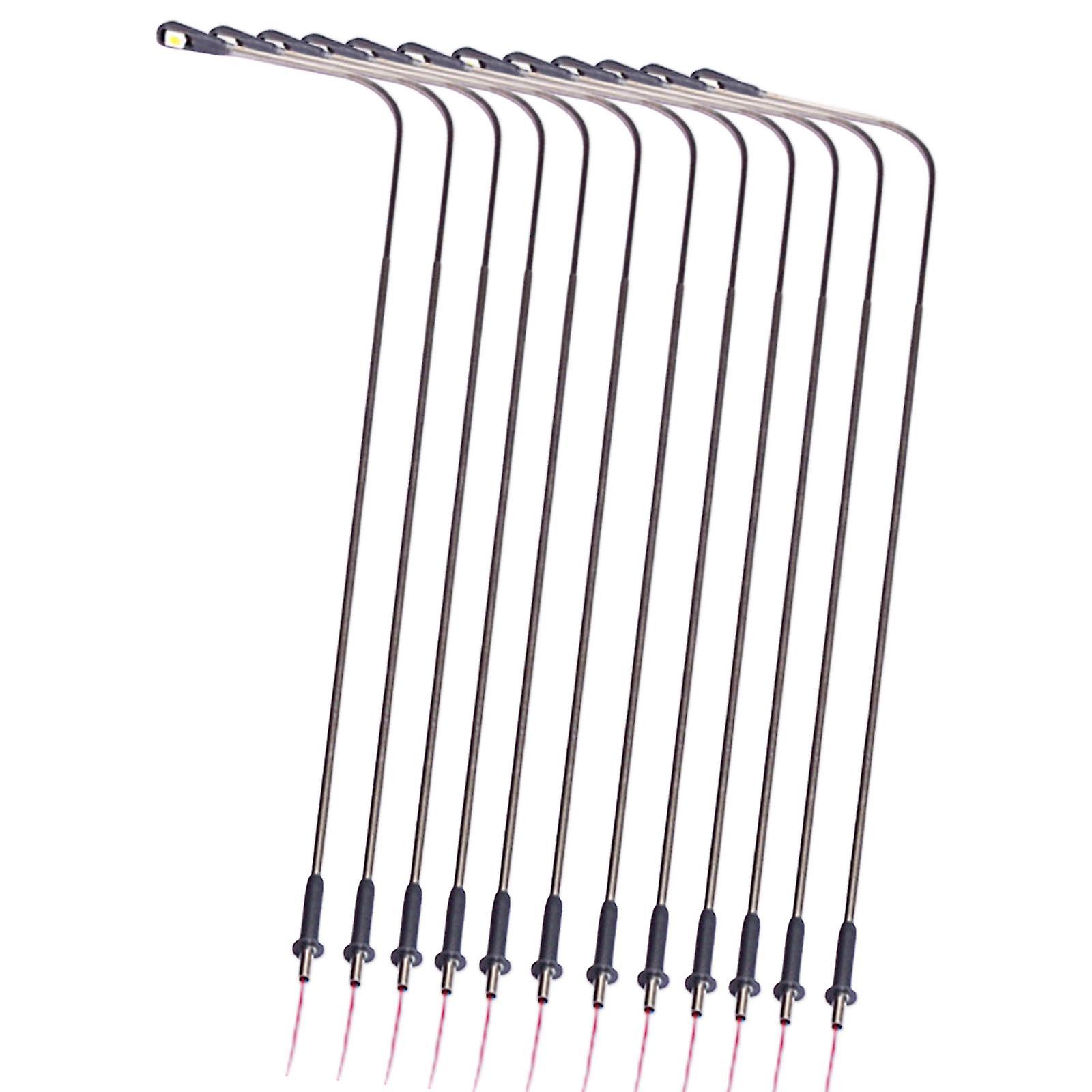 10Pcs Model Railway Lamp Post 20MA Current Lamppost Models Sand Table 20cm