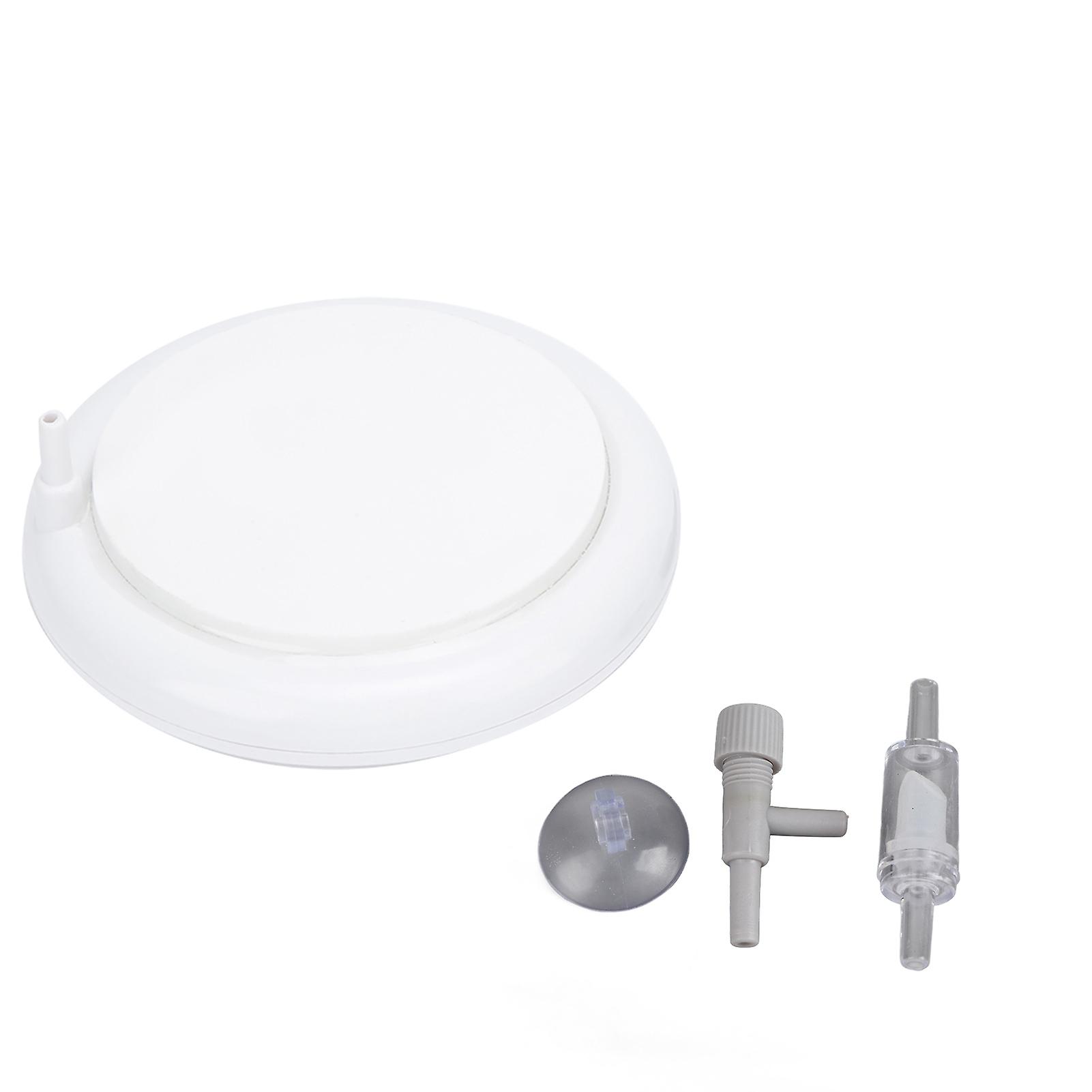 Aquarium NM Air Bubble Stone Plate Disk Fish Tank Pompe hydroponique Diffuseur silencieux Airstone sans tuyau d'air