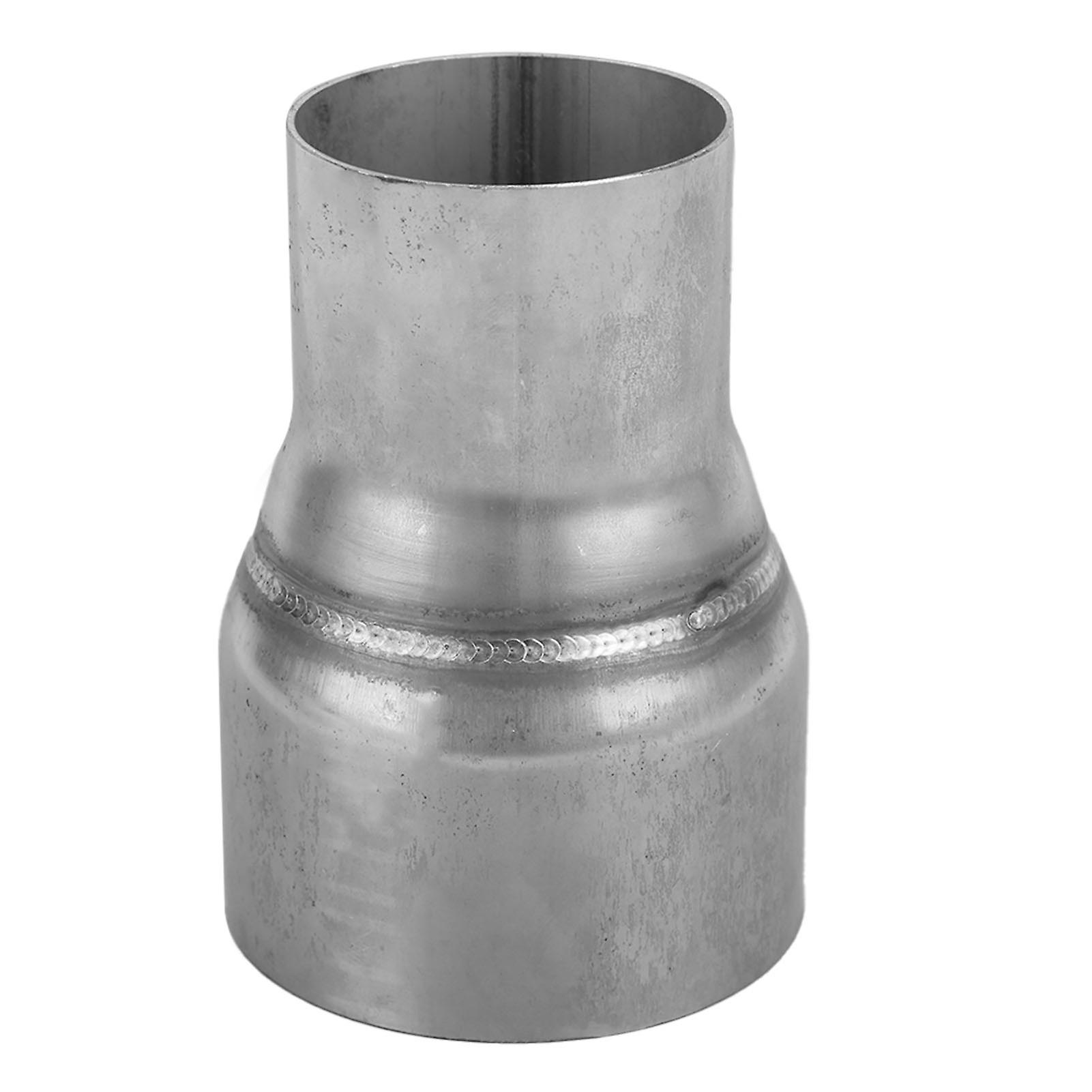 2.5 inch inner diameter to 3.5 inch outer diameter exhaust pipe adapter stainless steel tube car accessories auto modification
