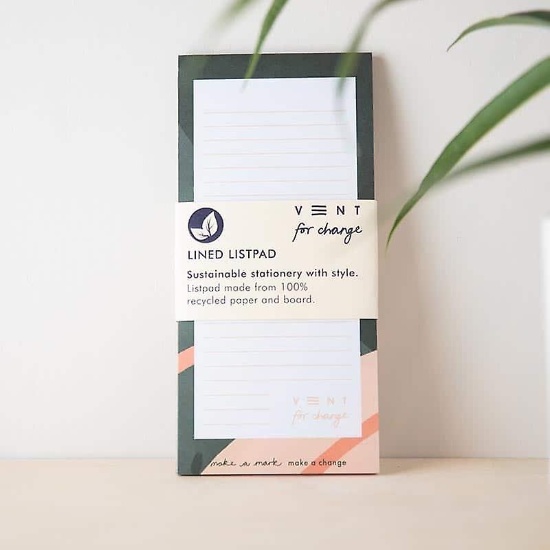 Recycled Paper List Pad - Ideas Green