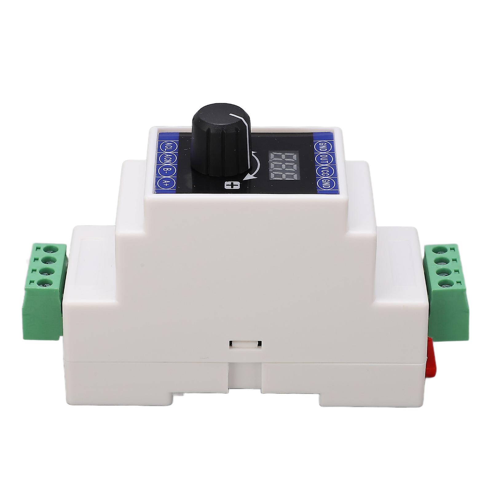 Current Analog Generator Current Signal Generator Digital Display 4‑20mA DC 24V Analog Simulator Rail Installation for Equipment Testing