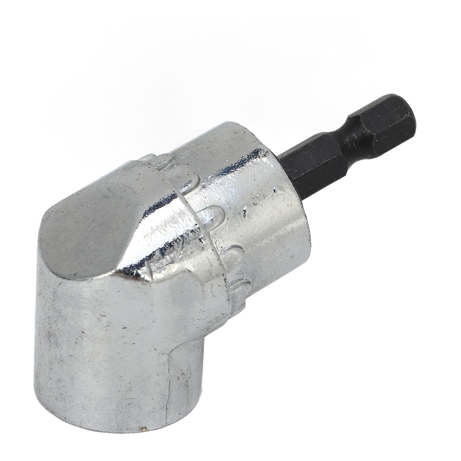 105 Degree 1/4 Inch Right Angle Drill Adapter, Screwdriver Angle Bit, Electric Drill Accessory Attachment Extension 1/4in Hex ZWFWI
