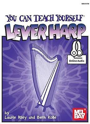 You Can Teach Yourself Lever Harp by Laurie Riley Book Book