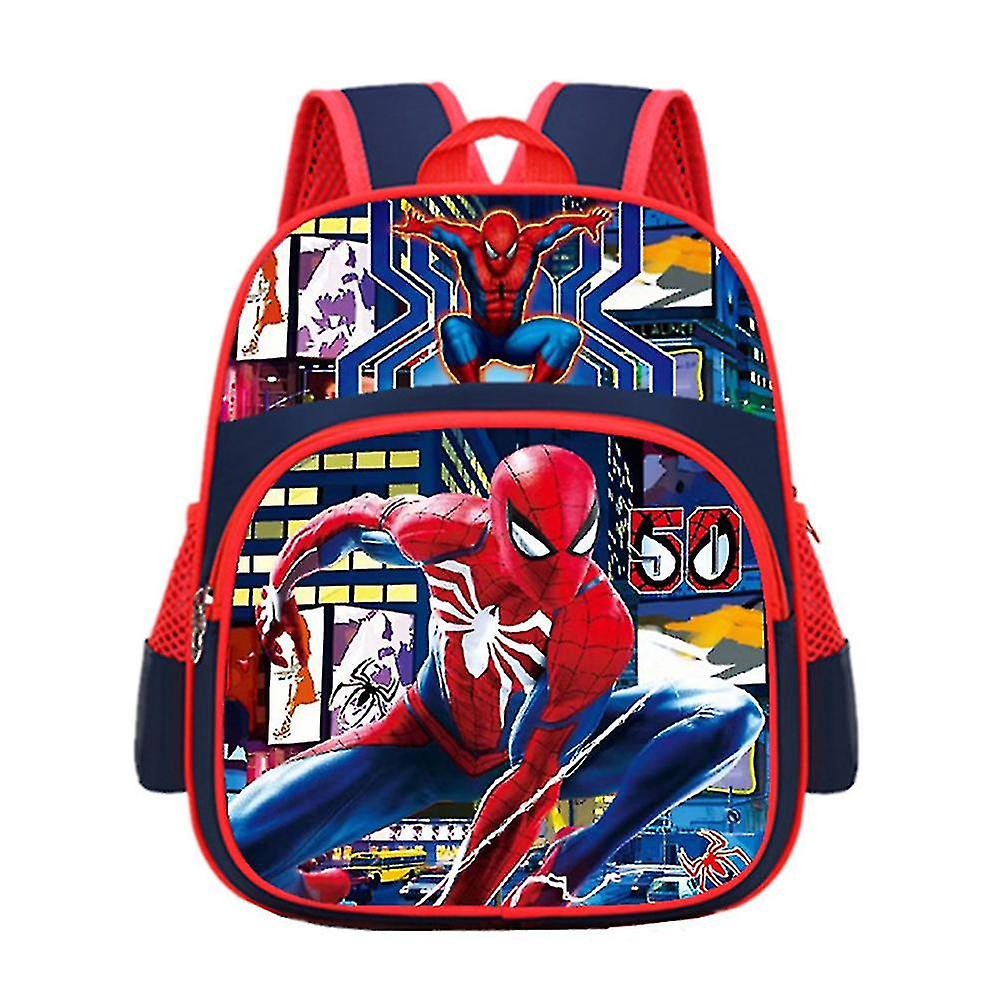 Cartoon Character Printed Kindergarten Bag For Kids Boys Girls Frozen Spider-man Backpack Lightweight School Bags Gifts