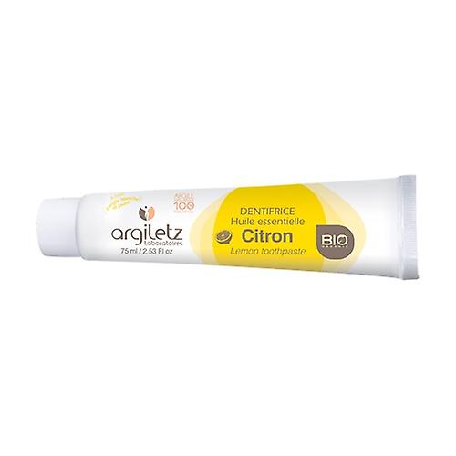 Toothpaste with organic lemon 75 ml (Lemon)