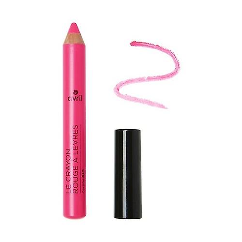 Candy pink lipstick pencil - certified organic 1 unit