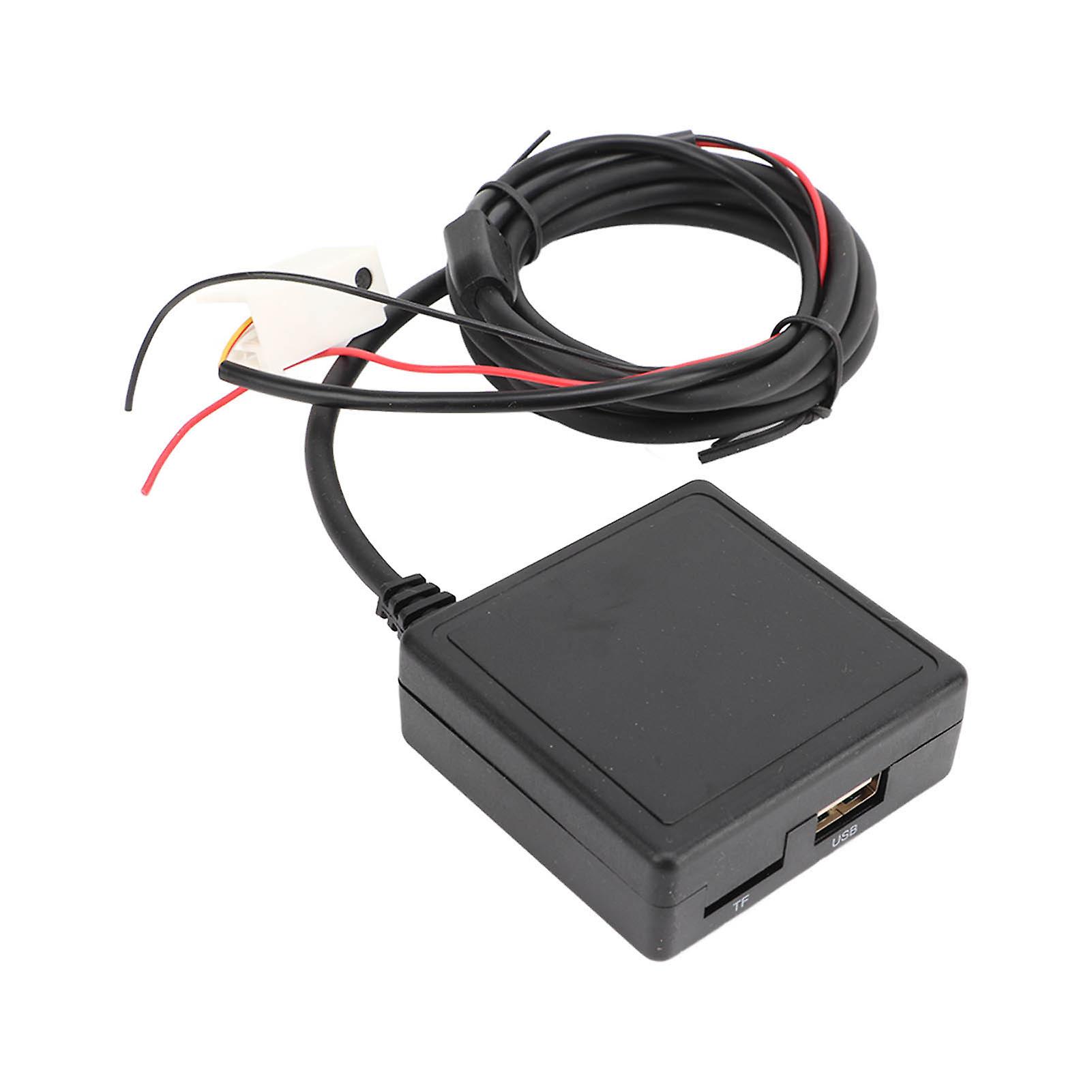 Bluetooth Adapter AUX Input Hands Free Calls Low Noise Stable Signal Fit For 3 Series E90 E91 E92 E93 X1 E60