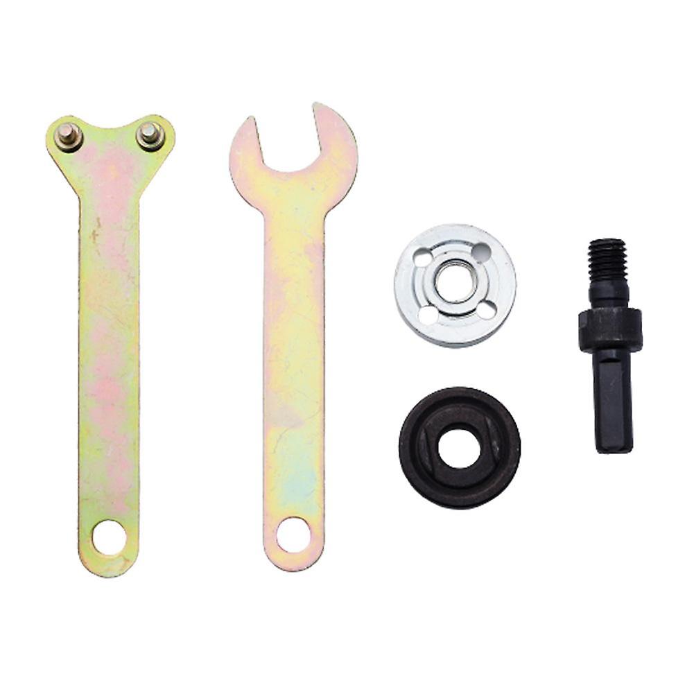 5-Piece Angle Grinder Conversion Kit, 10mm Drill Connecting Rod Accessories Set for Power Tools