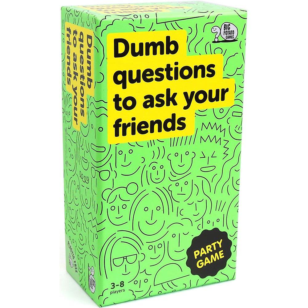 Big Potato Dumb Questions to Ask Your Friends Party Game for 3 to 8 Players
