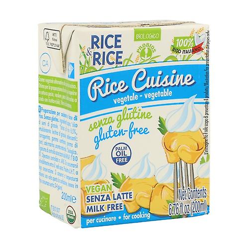 Organic Rice Cooking Cream 200 ml