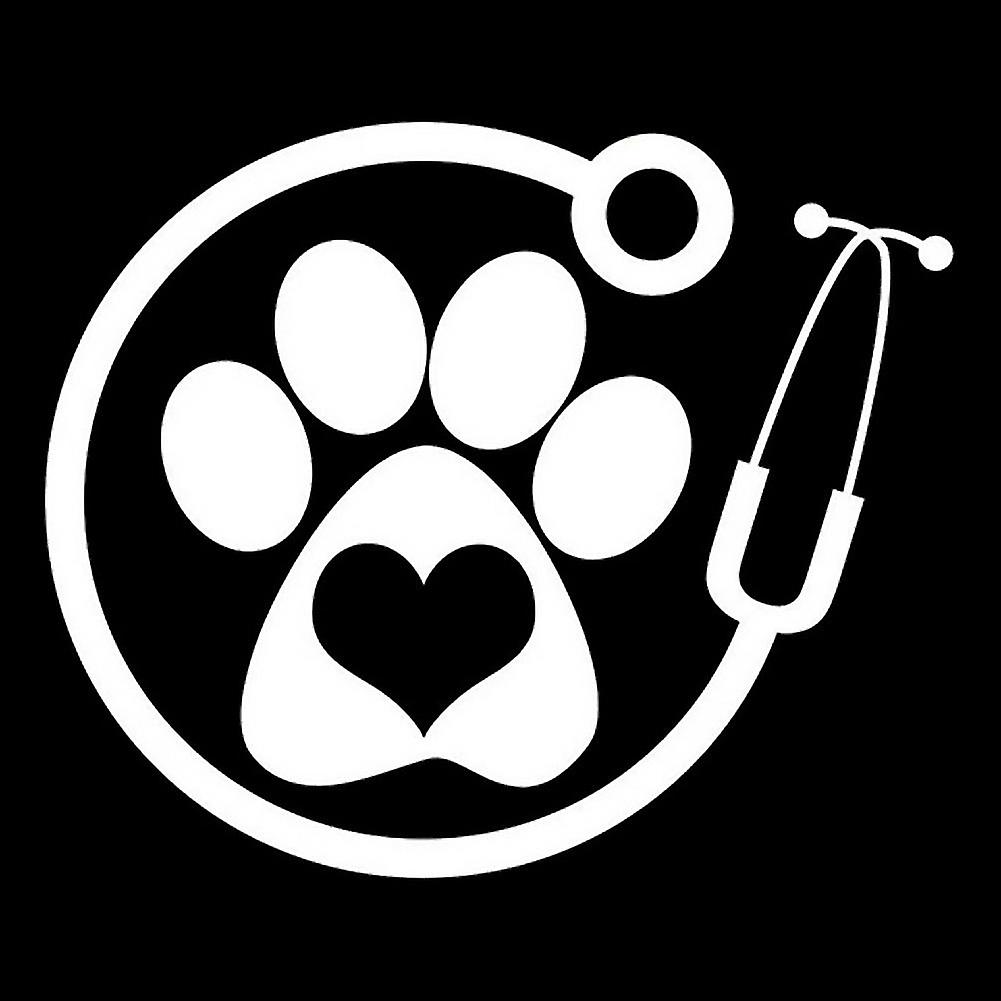 Reflective Scratch Coverage Veterinarian Car Sticker Decals Vehicle Decoration
