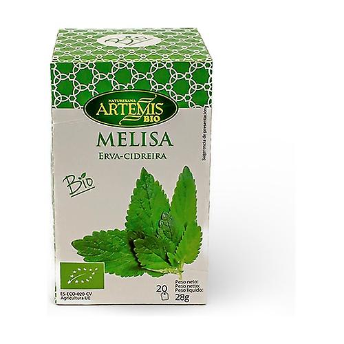 Organic lemon balm infusion 20 infusion bags