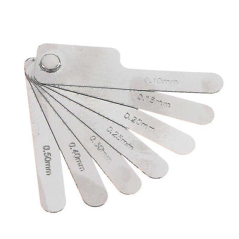 Orthodontic interproximal tooth enamel reduction ruler