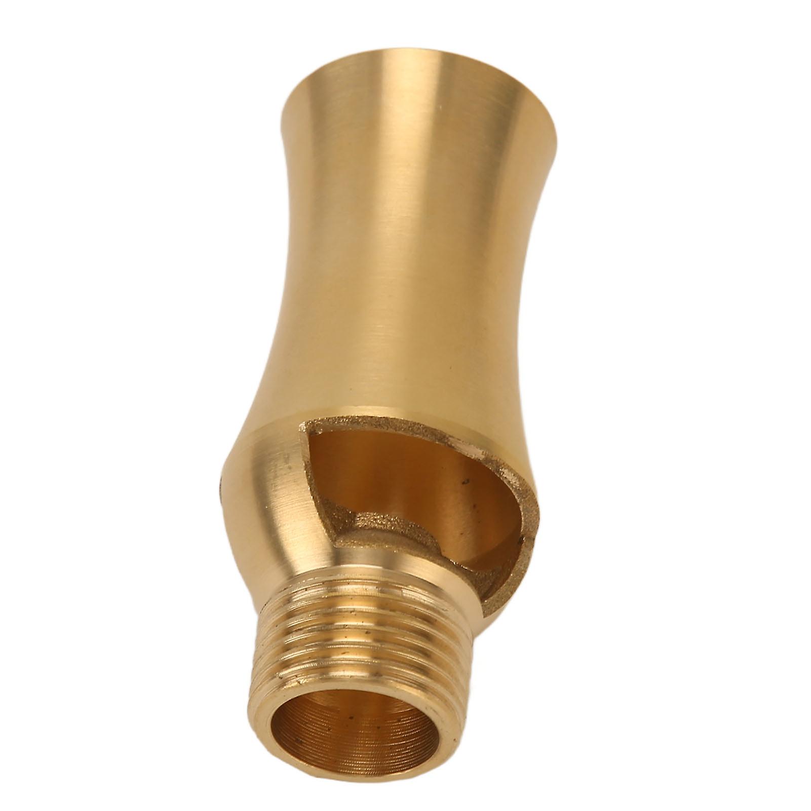 Copper Pond Sprinkler Fountain Nozzle G1/2in 7.1cm Ice Tower
