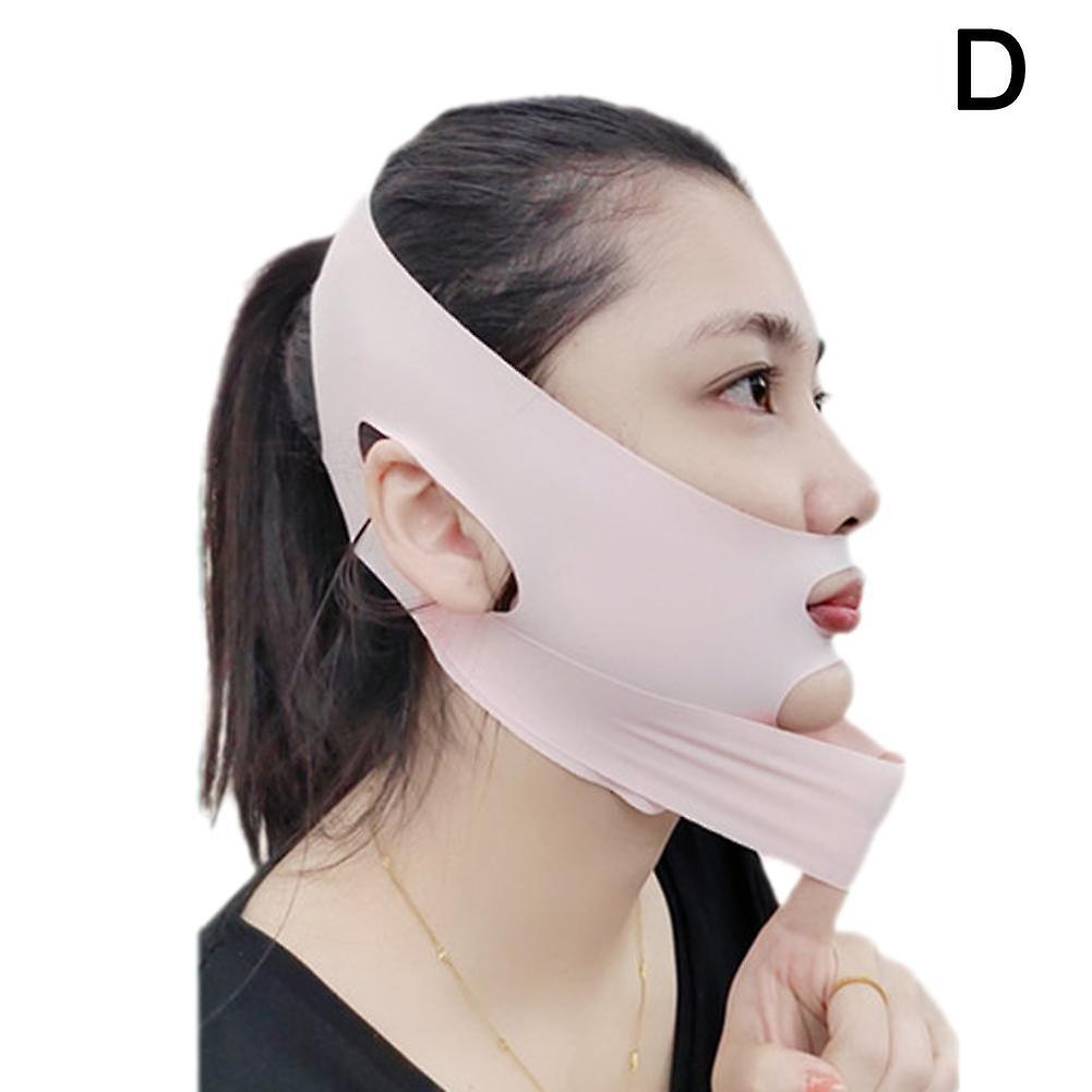 Double Layer V-Shape Face Lifting Mask For Firming Cheeks And Reducing Double Chin