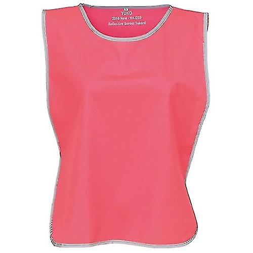 Yoko Childrens/Kids Hi-Vis Reflective Detail Tabard
