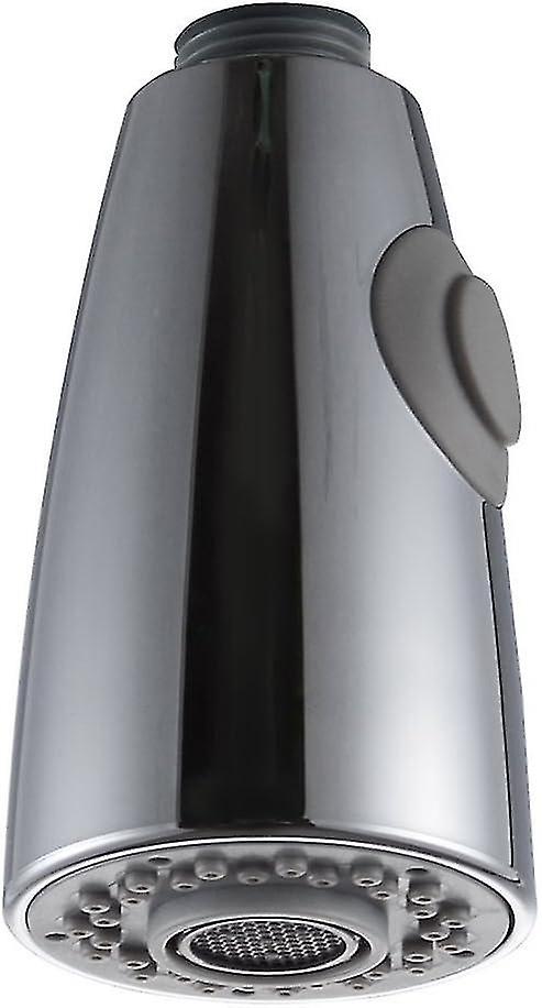 Two Function Kitchen Faucet Replacement Pull Out for Kitchen Sink Spray Head Chrome 1/2" Interface