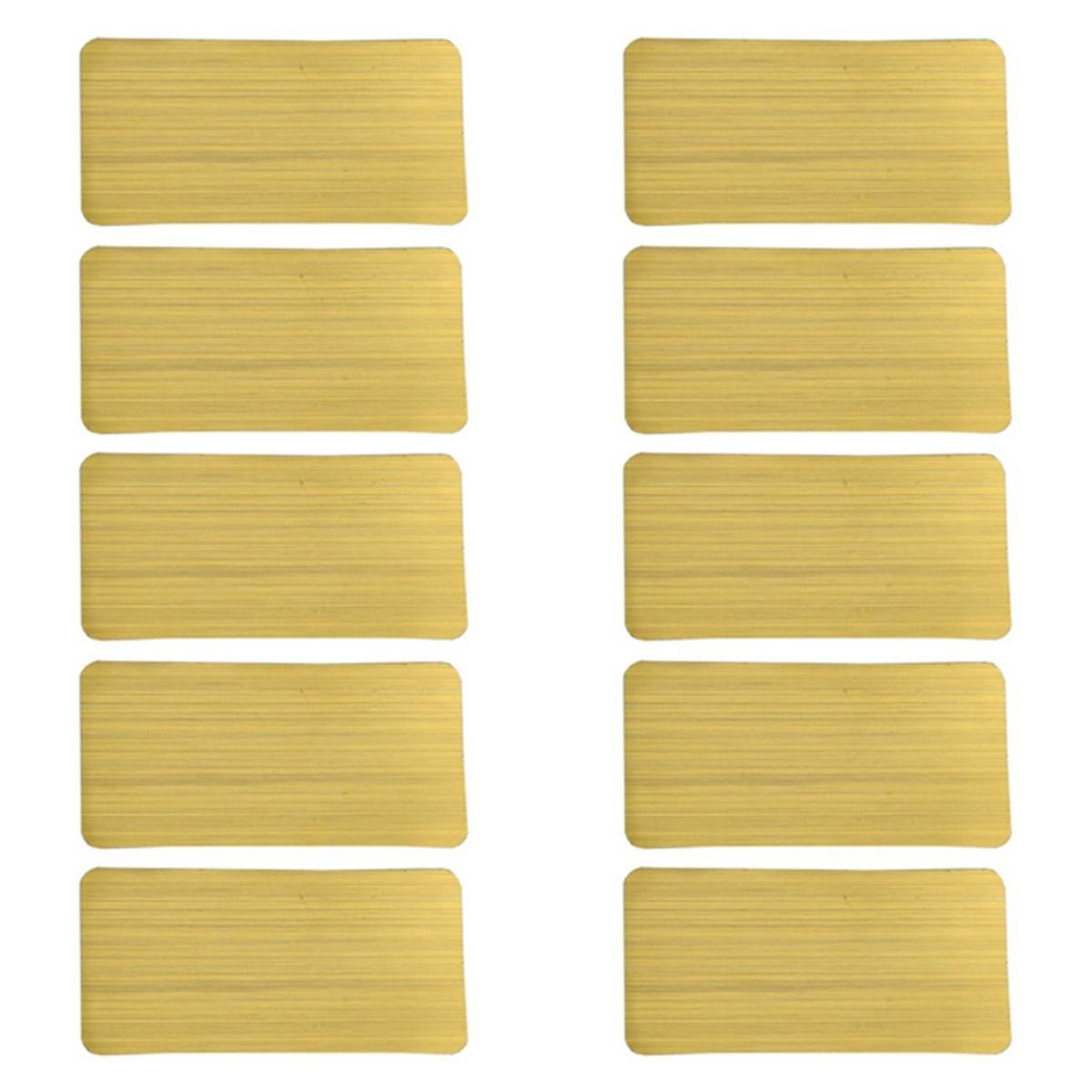 10pcs Anti EMF Radiation Protection Shield Stickers Prevent Ionization for Camera Mobile Cell Phone Laptop Gold