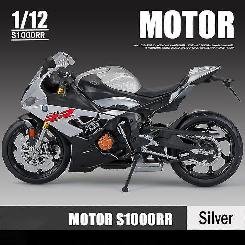 1:12 S1000RR 2021 Die Cast Μοτοσικλέτα Μοντέλο Παιχνίδι Όχημα Συλλογή Autobike Shork-Absorber Off Road Autocycle Toys Car