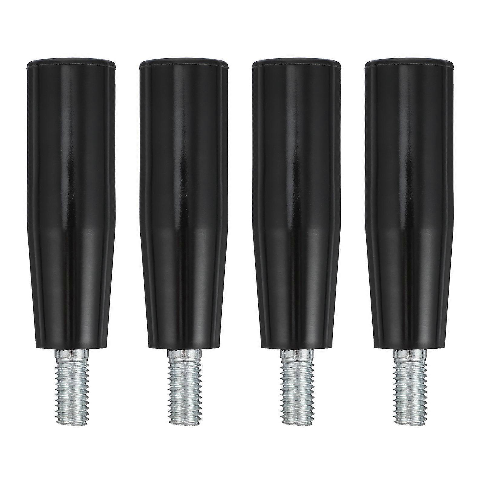 4pcs Revolving Handle Lathe Crank Handle Thread Handle Grip Rotating Handles