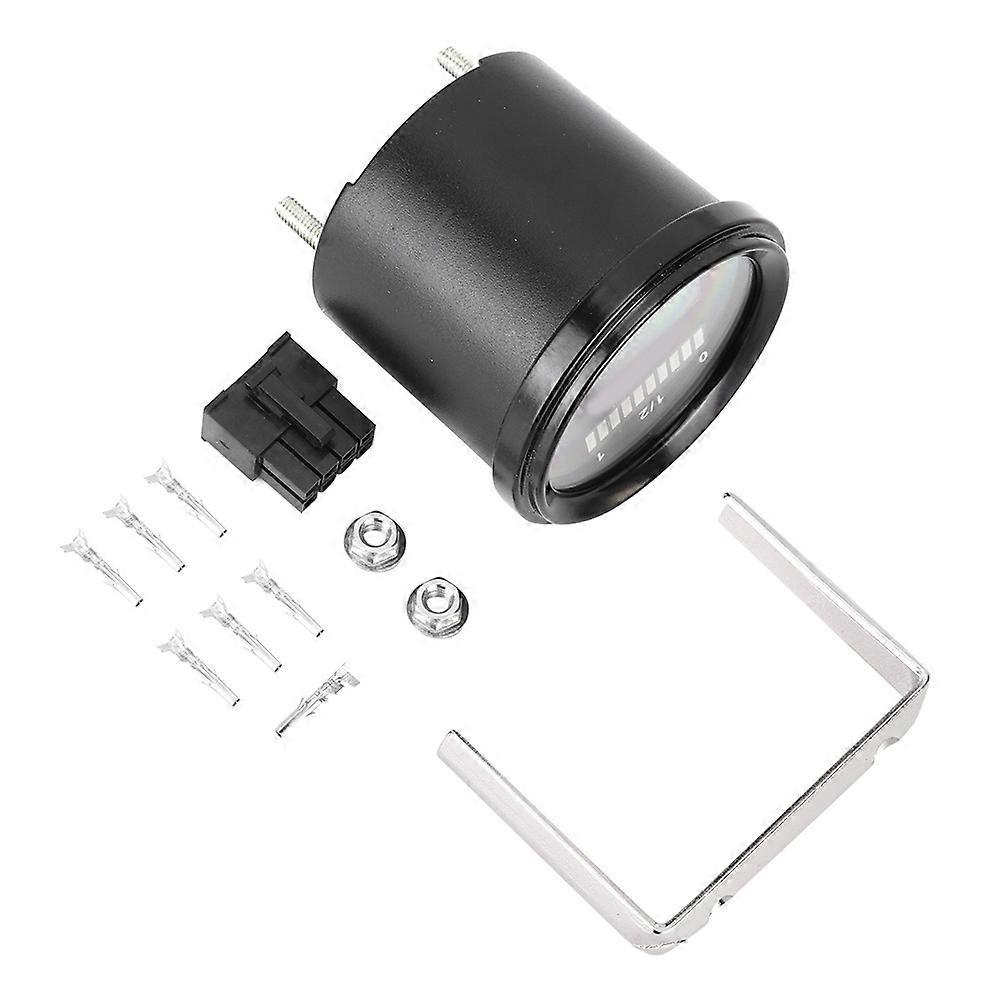 DC12~48V LCD LED Digital Battery Indicator Engine Hour Meter for Golf Cart Forklift E2U511