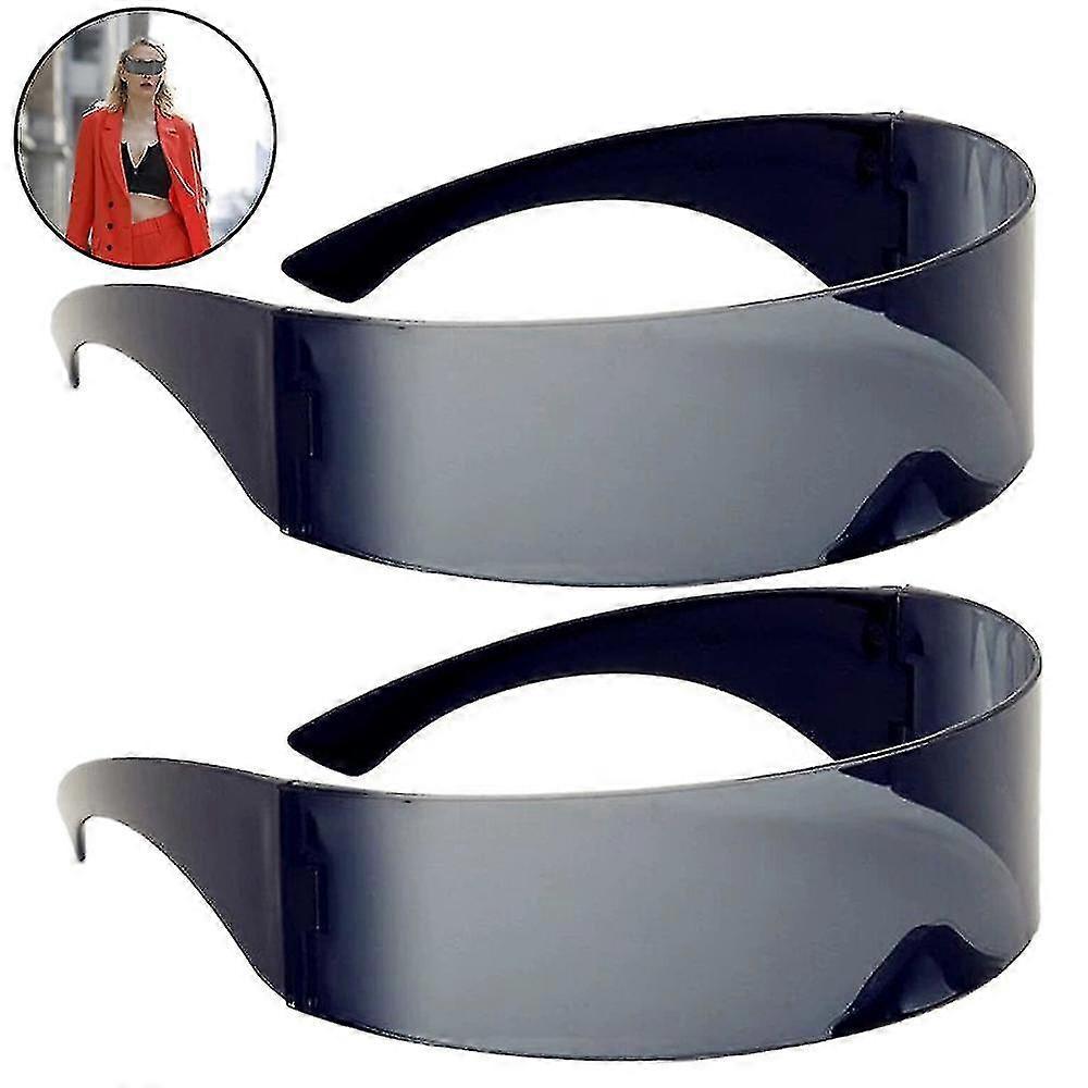 (Y)Fashion Party Prom Glasses One-piece Glasses Personality Goggles
