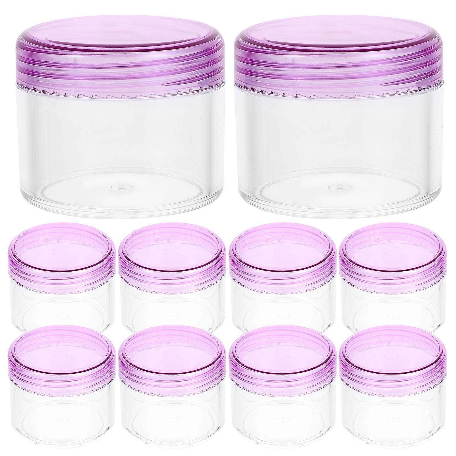 12Pcs Empty Cream Containers Small Cosmetic Containers Refillable Cosmetic Jars Small Containers