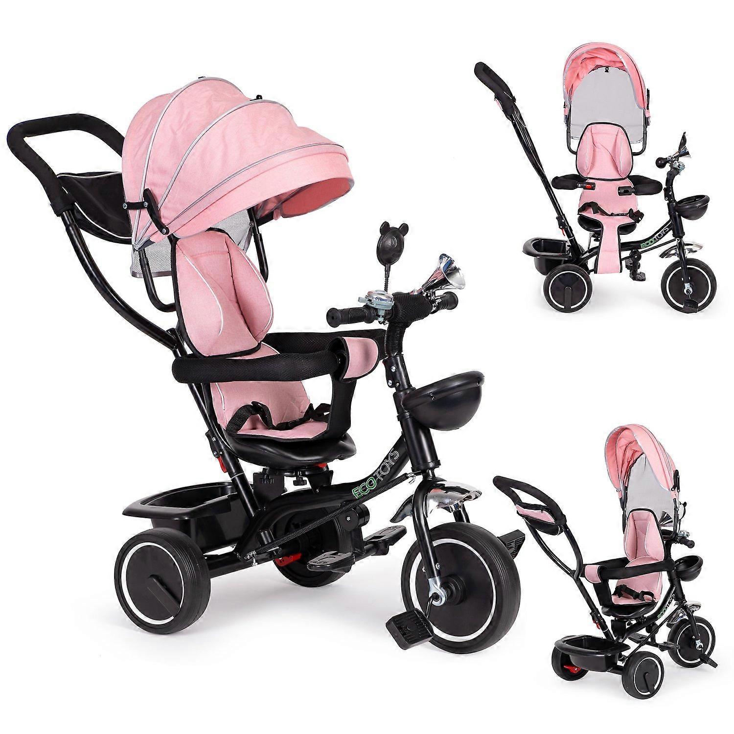 Rotating tricycle, stroller seat