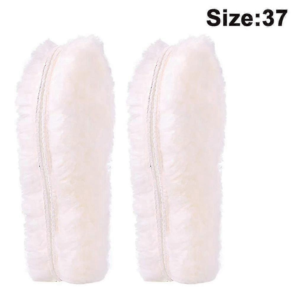 Sheepskin Insole For Boots - Warm Thick Fluffy La
