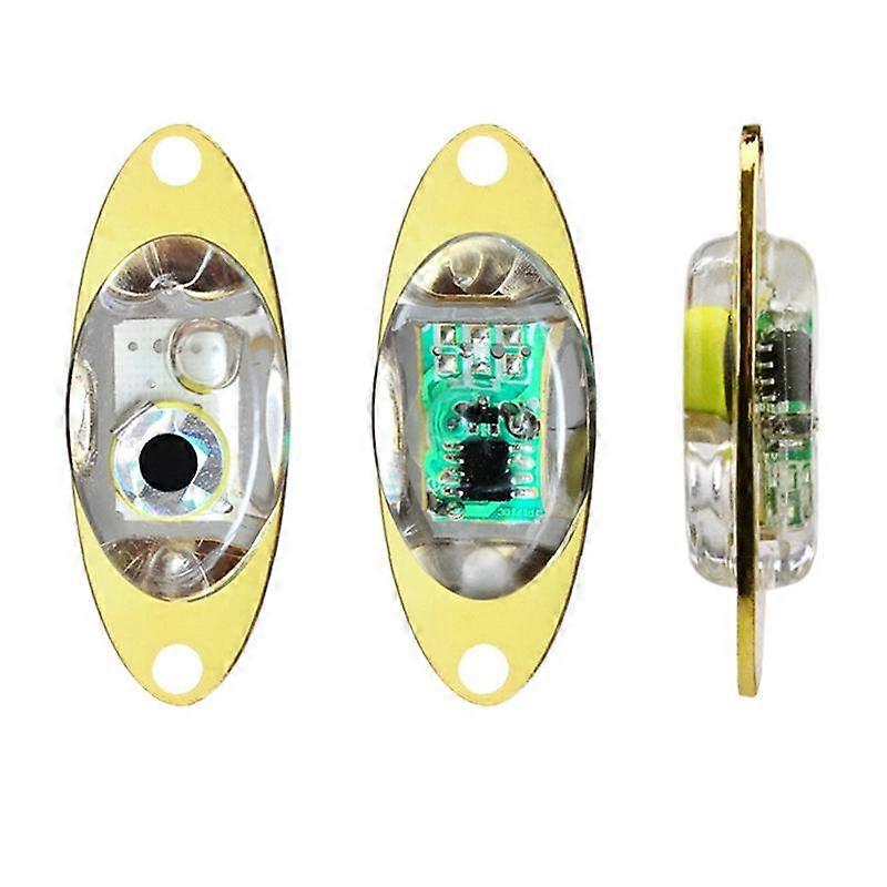 5 Pcs Mini Fishing Lure Light LED Deep Drop Underwater Eye Shape Fishing Bait Luminous Lure Fishing