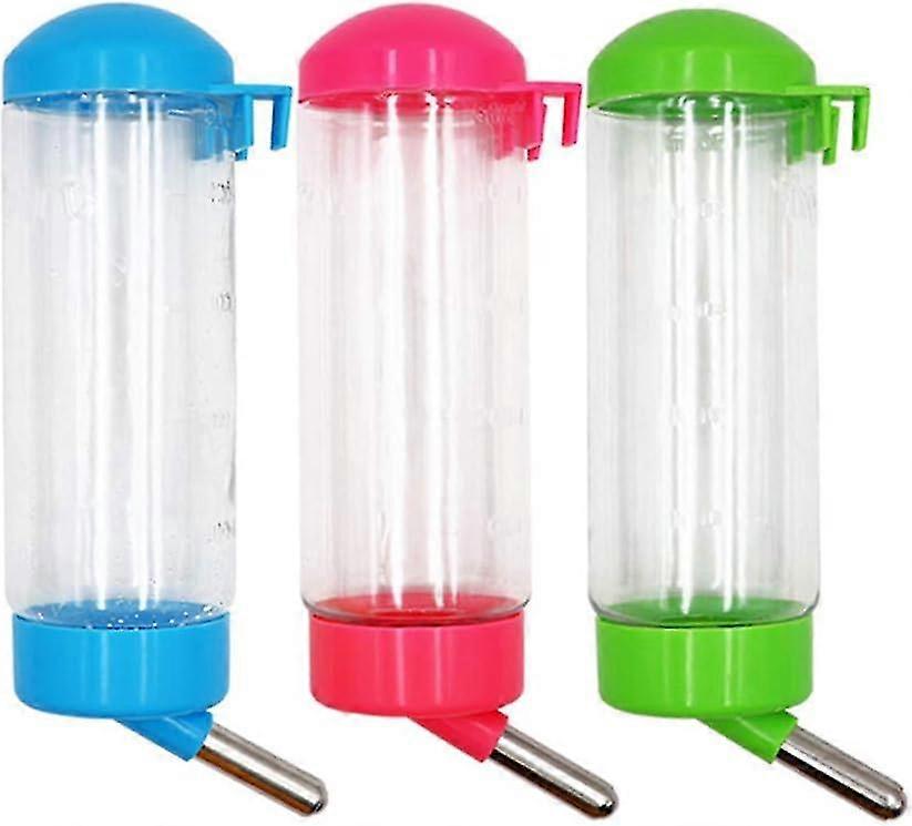 Plastic Water Dispenser for Hamster, Guinea Pig, Squirrel, Rabbit (Random Color)