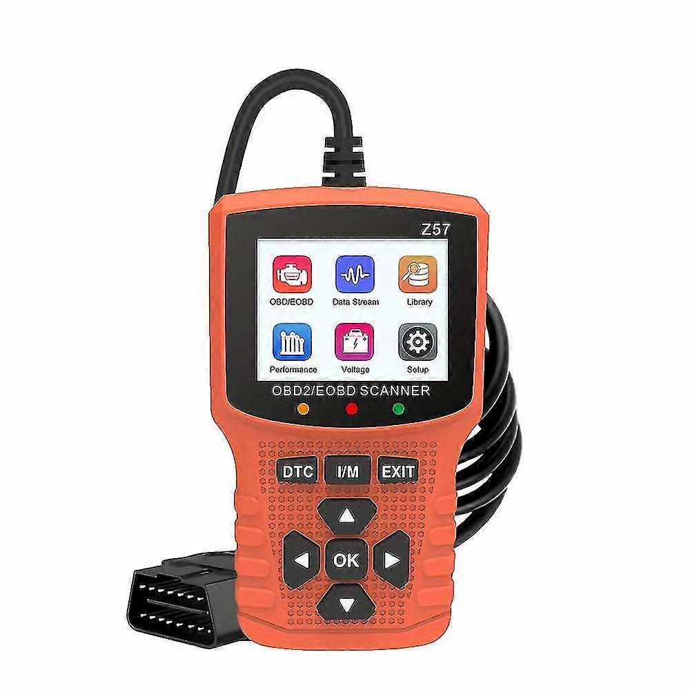 Z57 Obd2 Scanner, Car Engine Troubleshooting Tool Fault Code Diagnostic Device, Car Battery Voltage Tester
