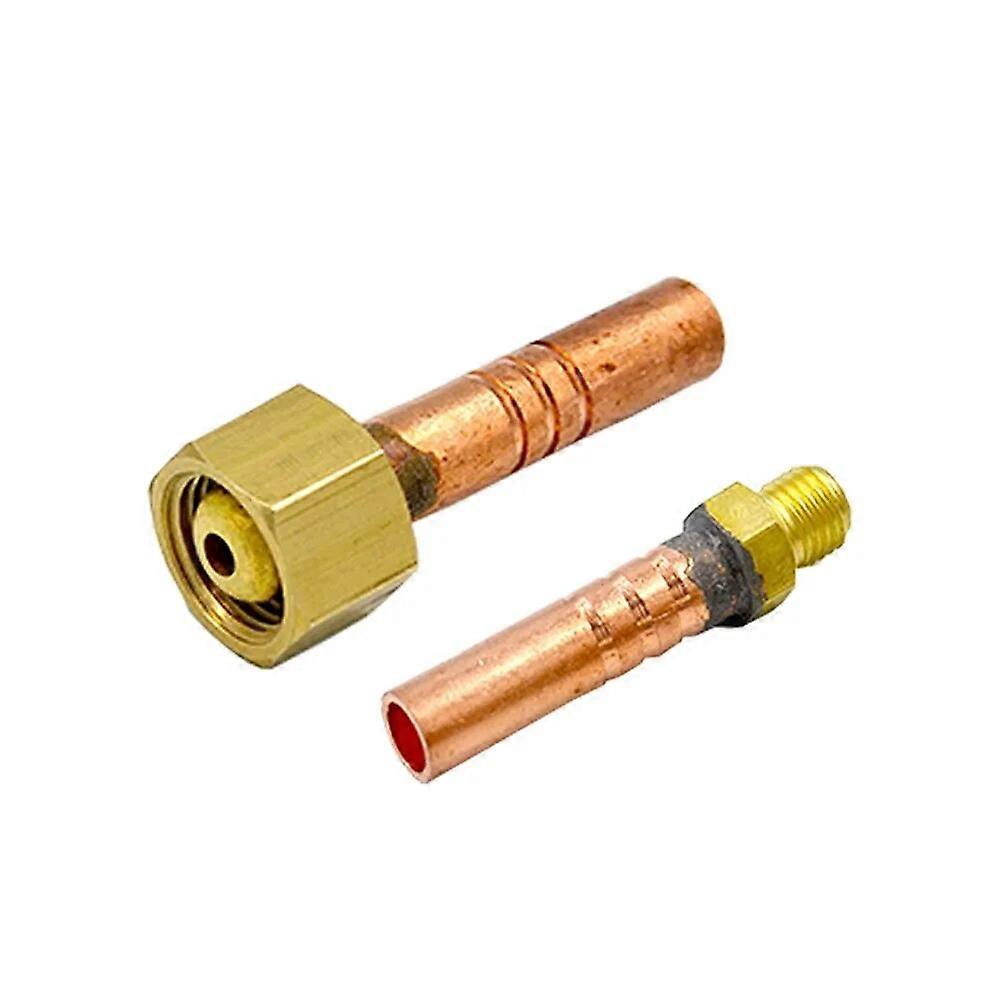 2 Pcs Welding Torch Fitting Connector Front 8mm M16*15mm Cable Nut Screw Welding Equipment Accessories