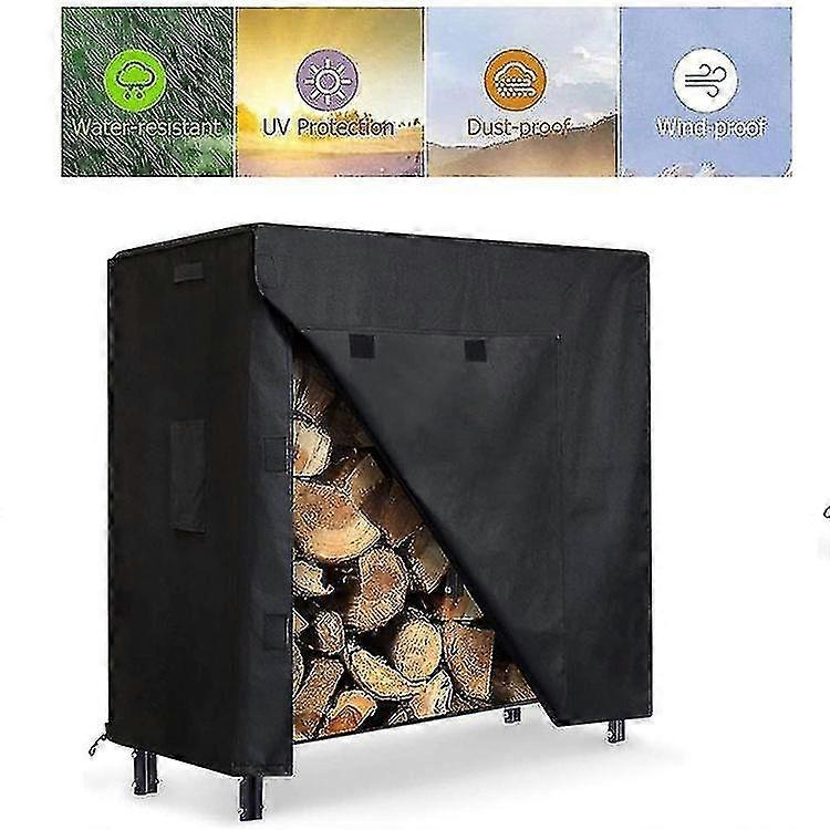 カバー付き48x24x42インチログラック、ラー屋外ログH、210dオックスログカバーUVW