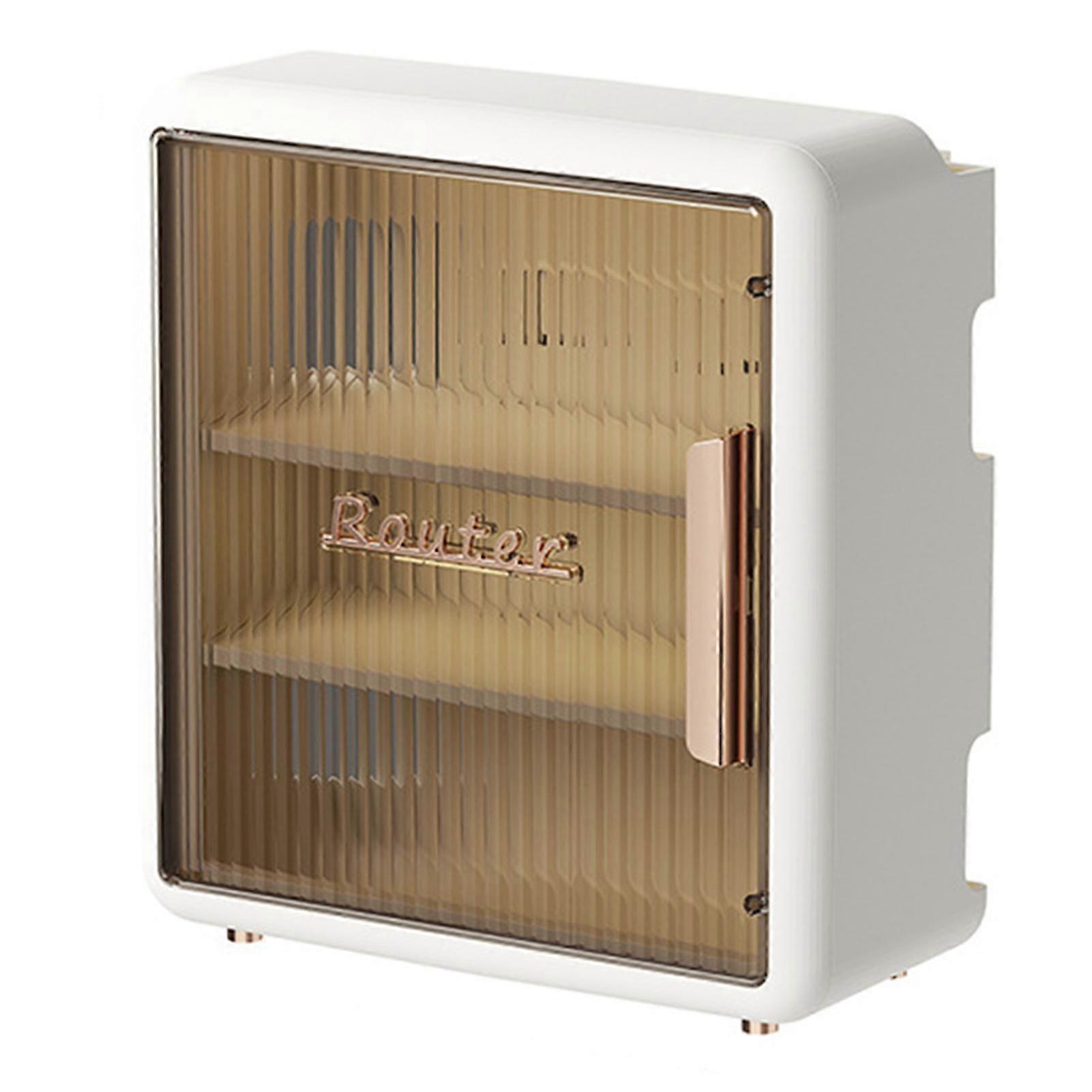 Monitor Router Organizer Rack No Drilling Hanging Rack Box