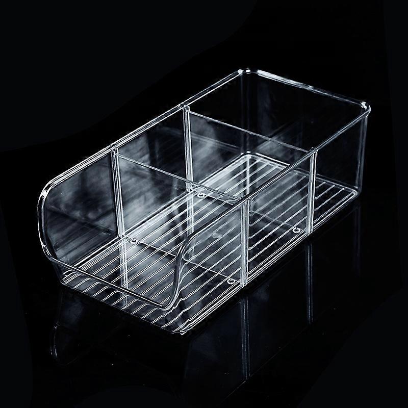 Transparent Organizer Trays Multifunctional Storage Box Durable Container For Kitchen Bedroom