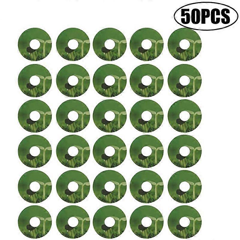 50 PCS Hydroponics Growing System Label Shading Sticker Peel and Stick Round Pod Label Plant Grow Machine Accessories New