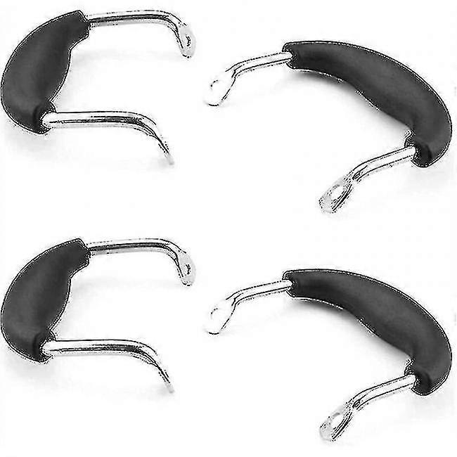 4PCS Pot Handle Pan Ear Replacement Stainless Steel Replacement Side Handle Kitchen Utensils Accessories 9.8cm