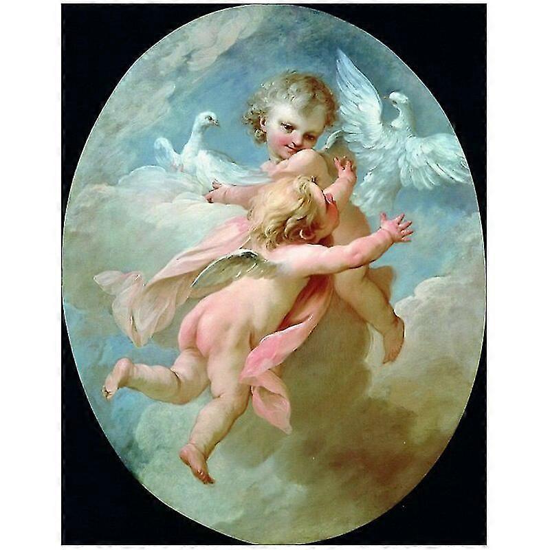 دي الماس اللوحة الملاك السلام حمامة الفن 5D الماس التطريز الصليب غرزة الحفر الكامل الدائرةالفسيفساء ديكور غرفة الطفل