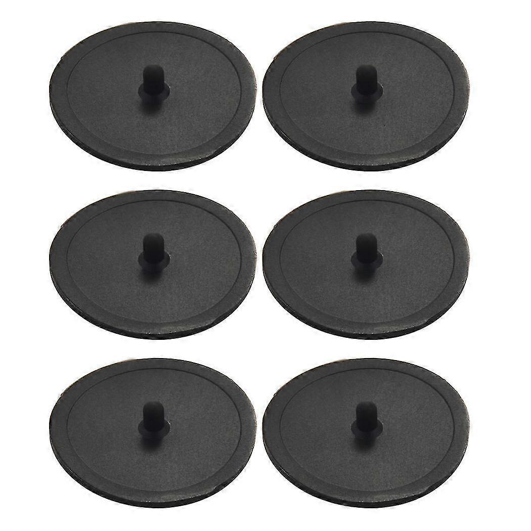 6x Blind Filter Backflush Disk Rubber For Espresso Machines Brewing Head Backwashing Gasket