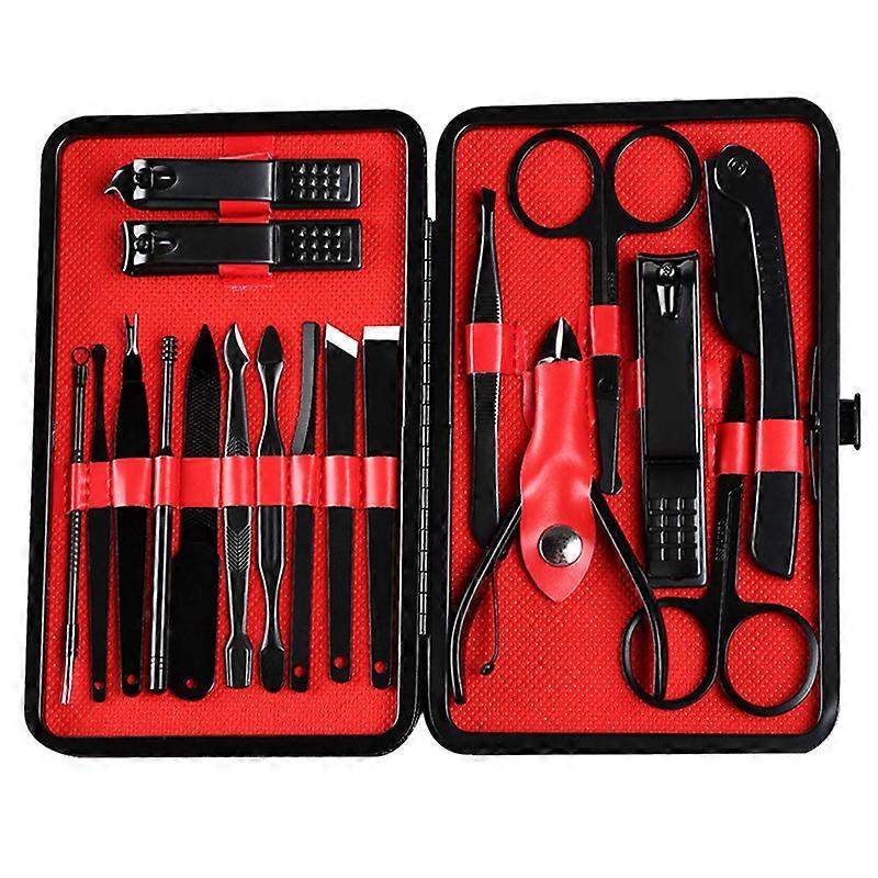 Manicure Set Kit Nail Clippers(Black)