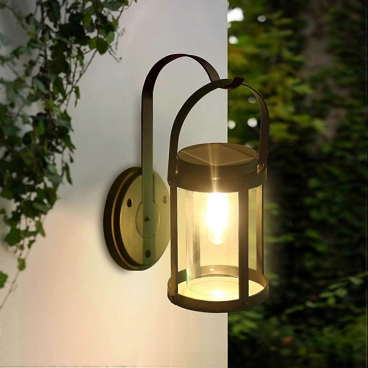 Solar Outdoor Security Wall Light