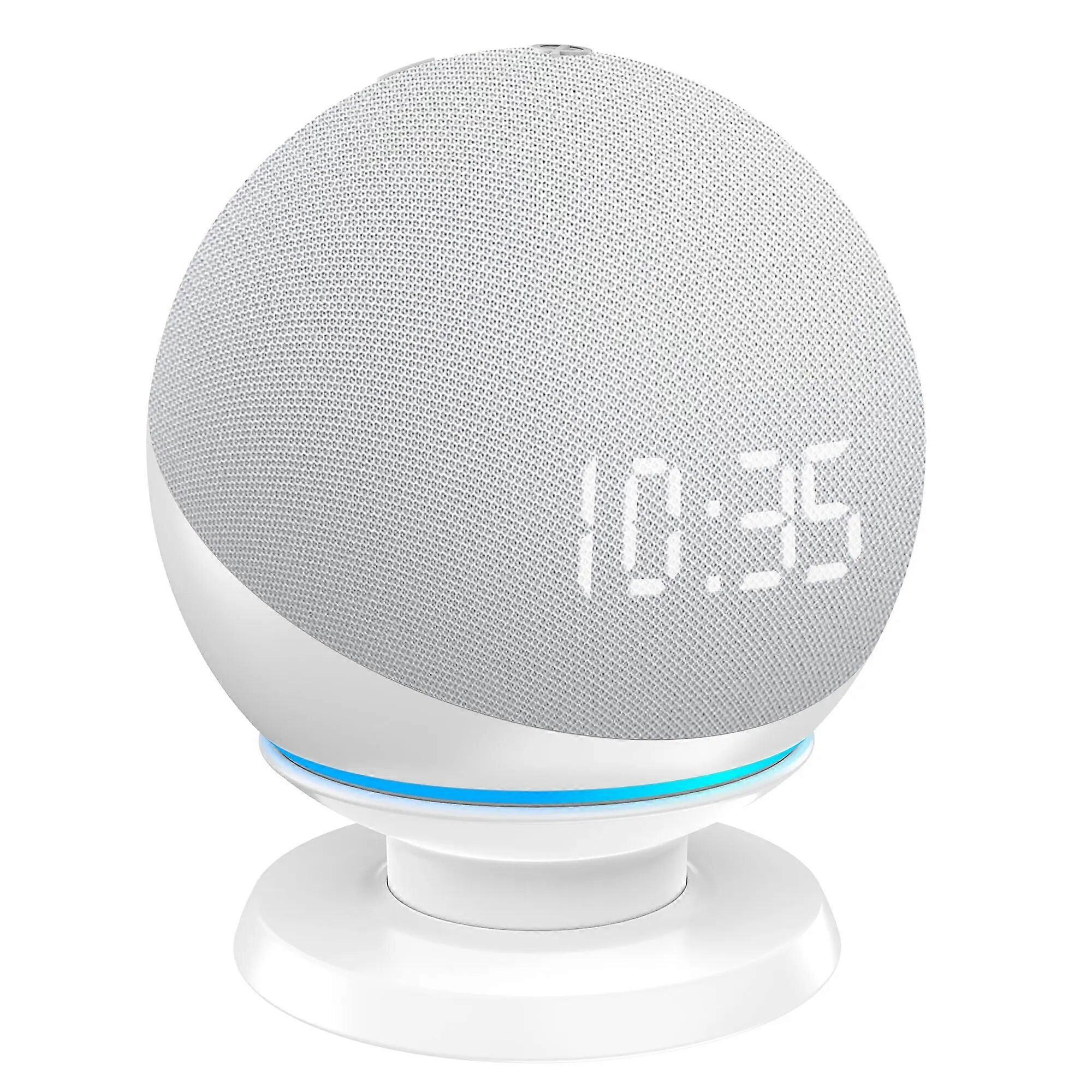 Support de bureau pour support de table pour Amazon Echo Dot 5e Solution peu encombrante de 4e génération pour les haut-parleurs de maison intelligente Masquer les fils encombrants